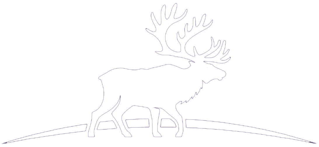Reindeer Icon White